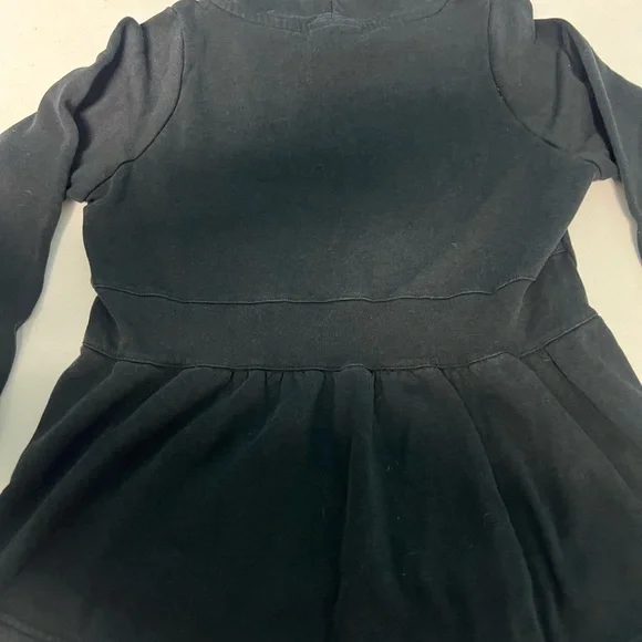 Nike Black Long Sleeve mock turtleneck flare, peplum top. Youth large. - Picture 5 of 5